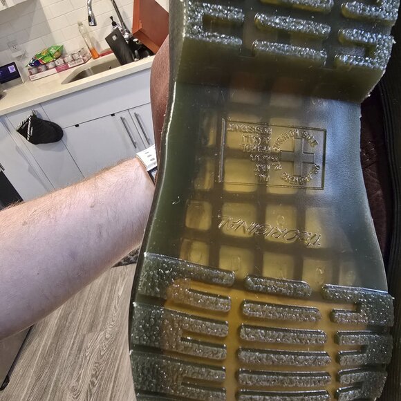 Dr. Martens 1460 Pascal Boot - Cashew Ambassador 31976253 Mens Size 9 NEW - Picture 7 of 8